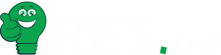 Логотип компании RES.UA - інтернет-магазин електротоварів